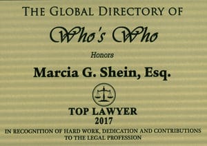 Global Directory Of Who's Who Marcia Shein Top Lawyer