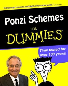 Ponzi Schemes for Dummies Cover