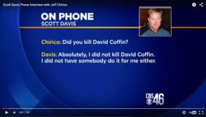 news report of transcribed phone conversation