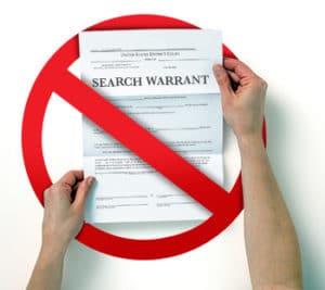 No Search Warrant