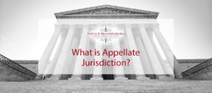 featured image for a blog about appellate jurisdiction.