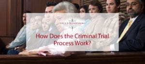 Jury during a criminal trial.